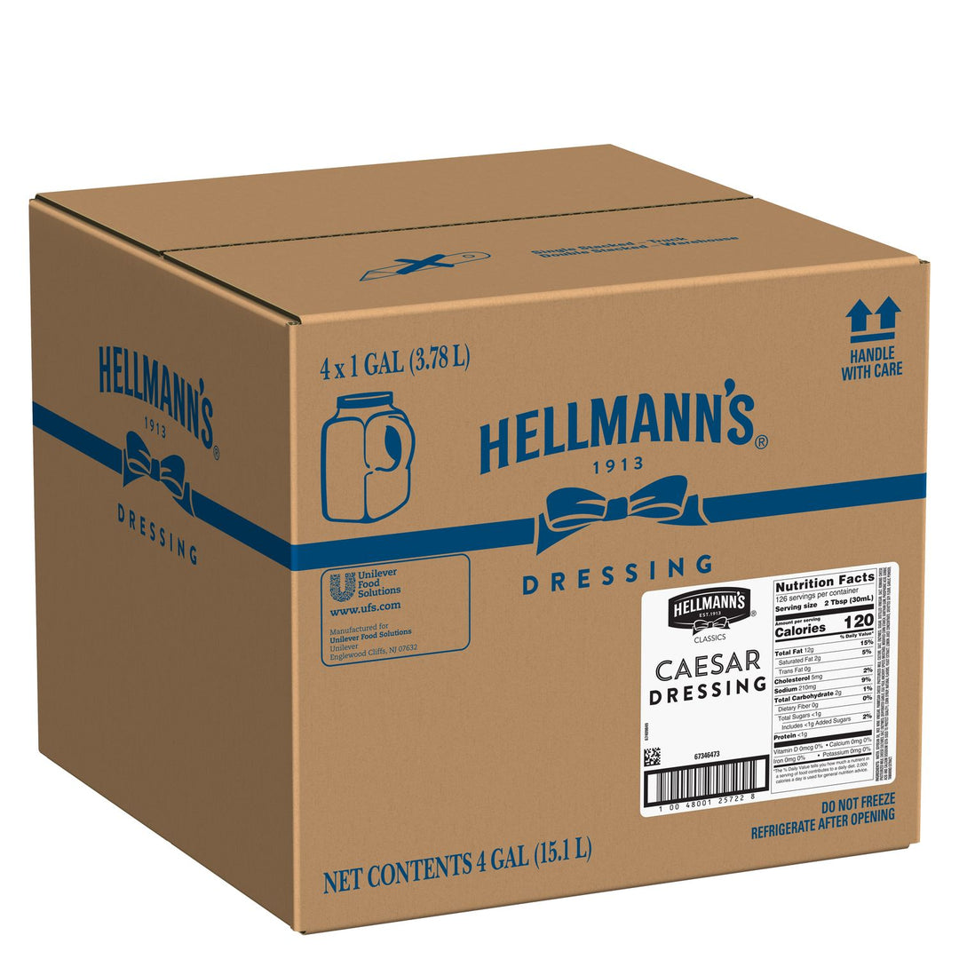 Hellmann's Classic Creamy Caesar Dressing Bulk-1 Gallon-4/Case
