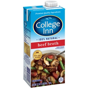 College Inn Aseptic Beef Broth-32 oz.-12/Case