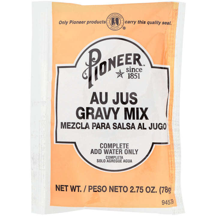 Pioneer Au Jus Gravy Mix-2.75 oz.-12/Case