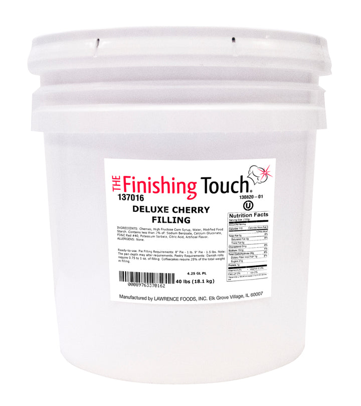 The Finishing Touch Deluxe Cherry Filling-40 lb.