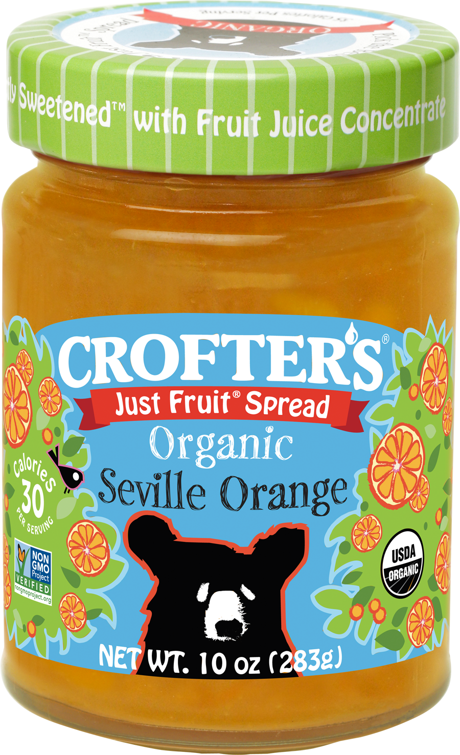 Crofters Organic Spread Fruit Orange 6/10 Oz.