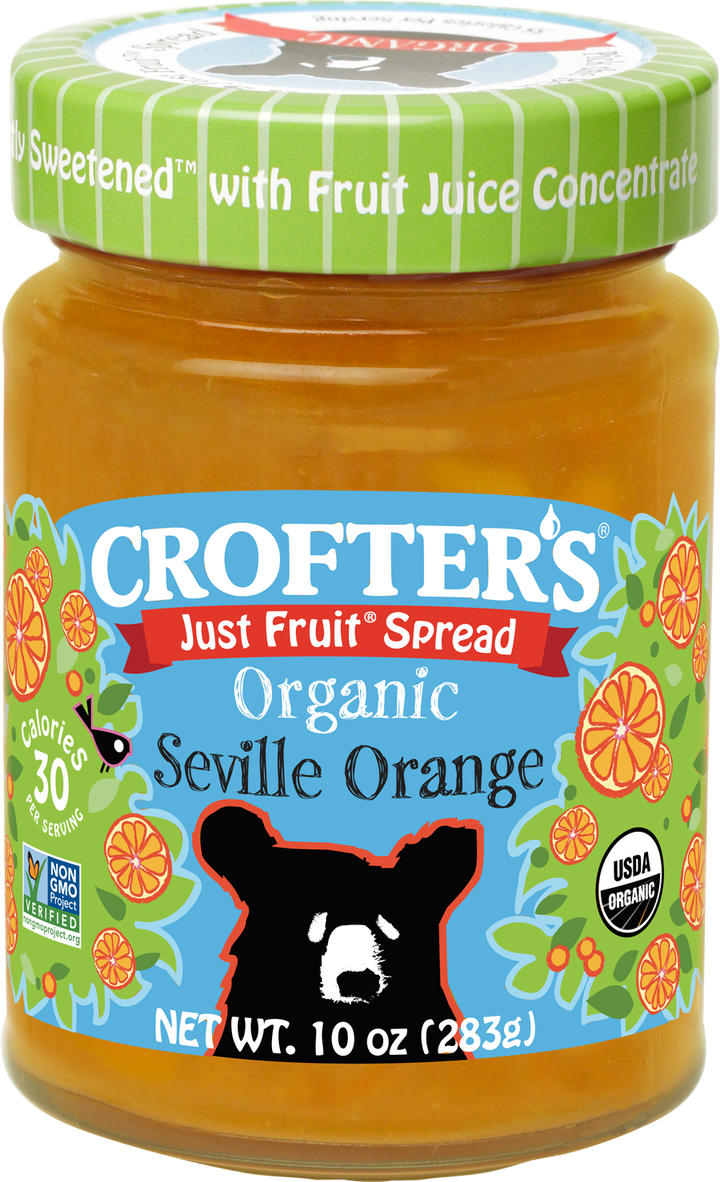 Crofters Organic Spread Fruit Orange 6/10 Oz.