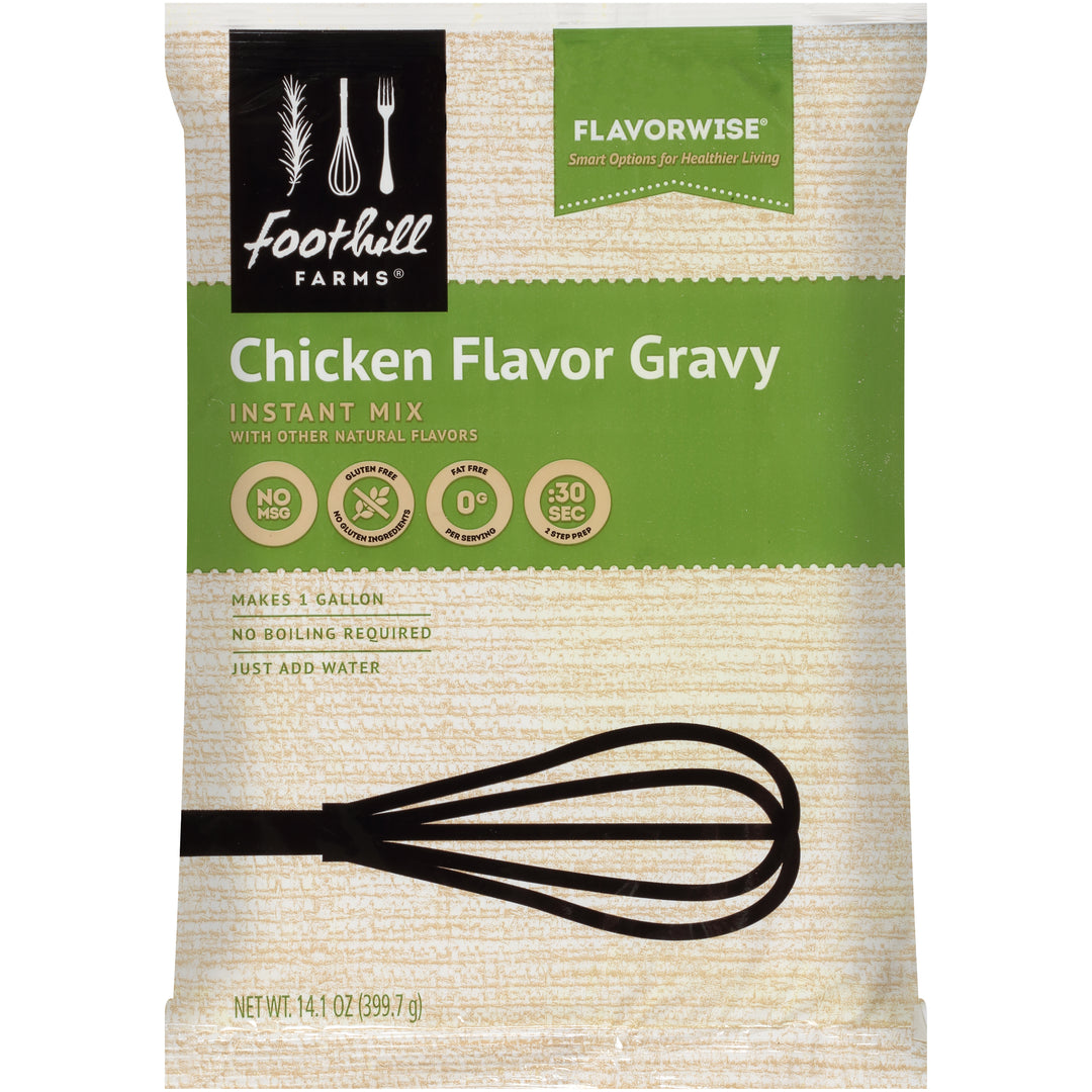 Foothill Farms Instant Chicken Gravy Mix-14.1 oz.-8/Case