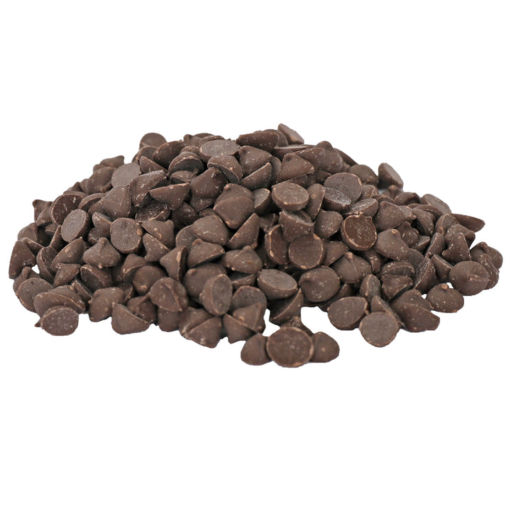 Ambrosia Select Chocolate Flavored 4M Chips-25 lb.-1/Case