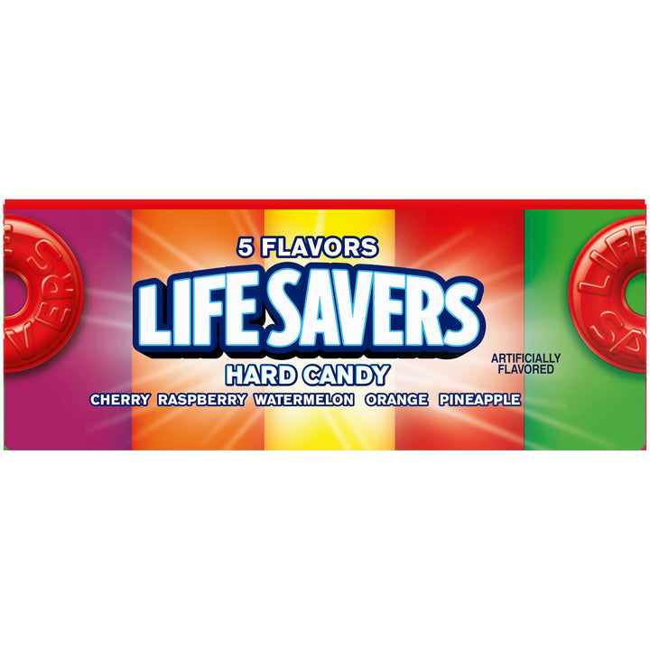 Lifesavers Five Flavor Candy Roll-1.14 oz.-20/Box-15/Case