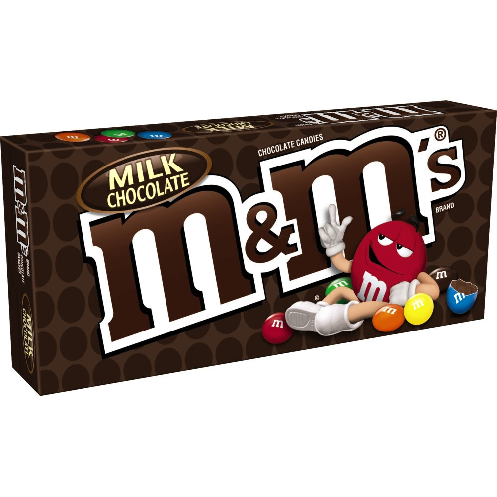 M&M's Milk Chocolate Movie Box-3.1 oz.-12/Case