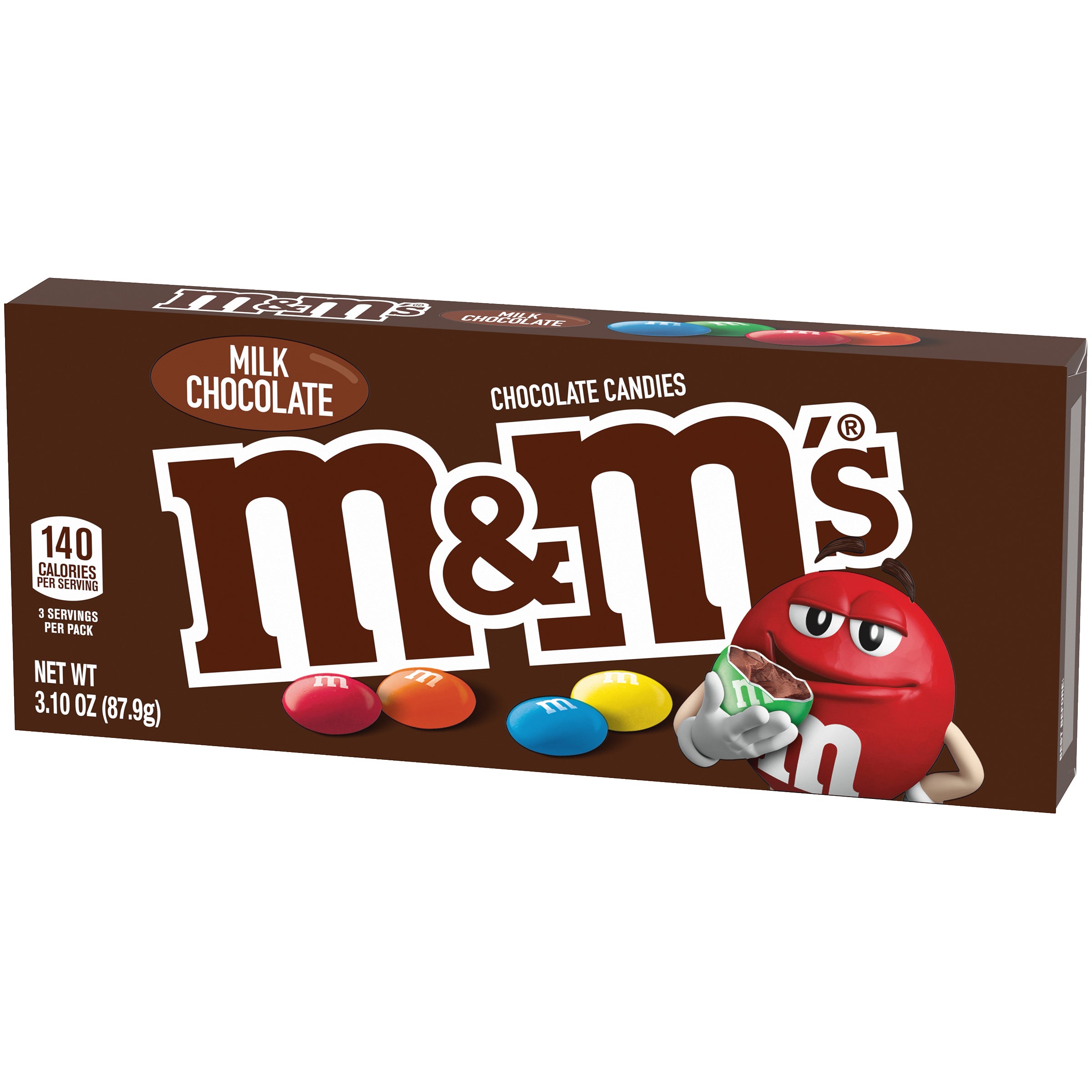 m＆ms アメキャラ　エム&エムズ　13点 M&M's Milk Chocolate Movie Box-3.1 oz.-12/Case MPN# 313603
