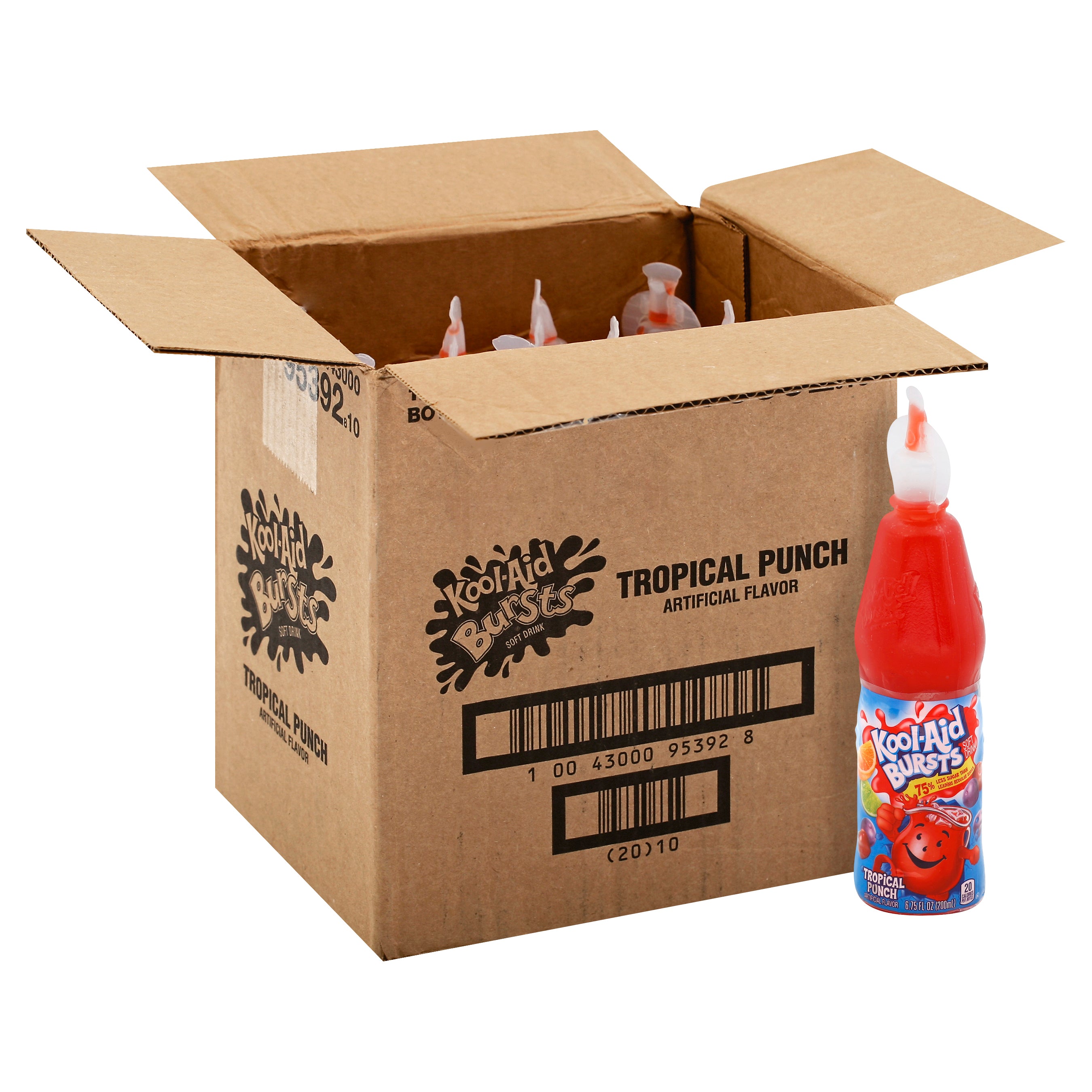 Kool-Aid Burst Tropical Punch Beverage-6.75 fl oz.s-12/Case MPN