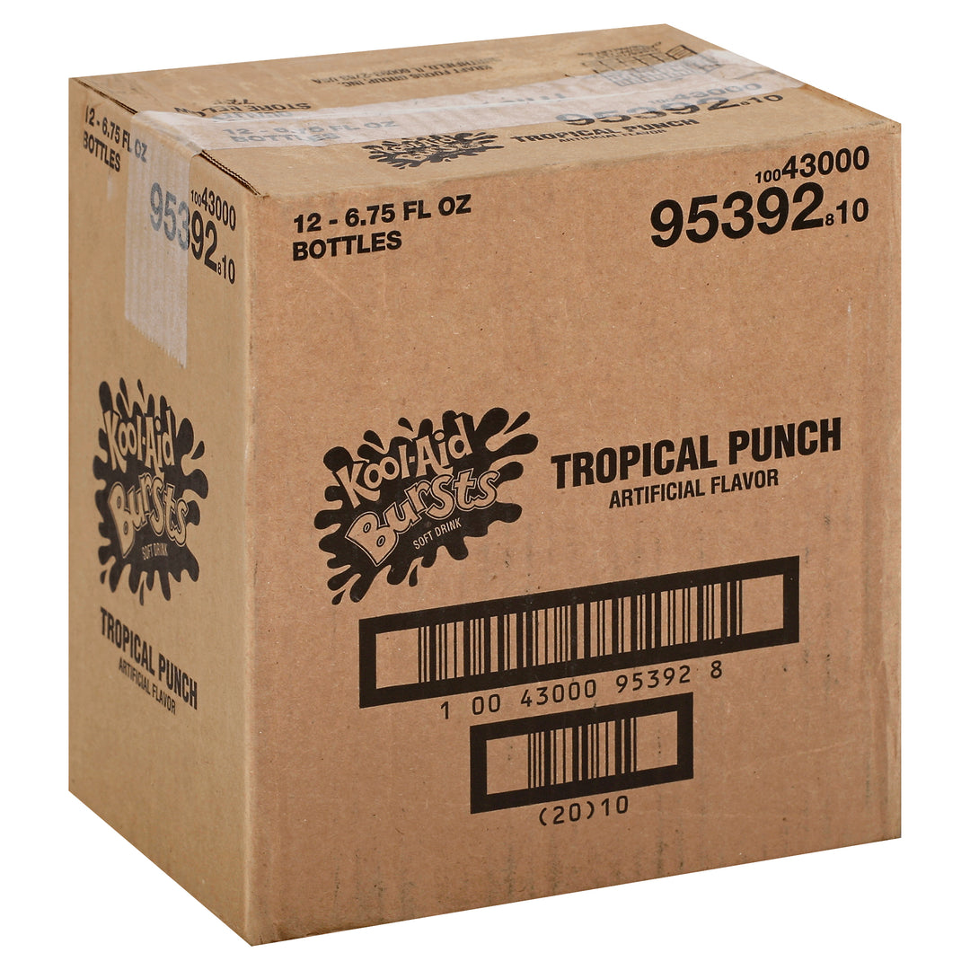 Kool-Aid Burst Tropical Punch Beverage-6.75 fl oz.s-12/Case