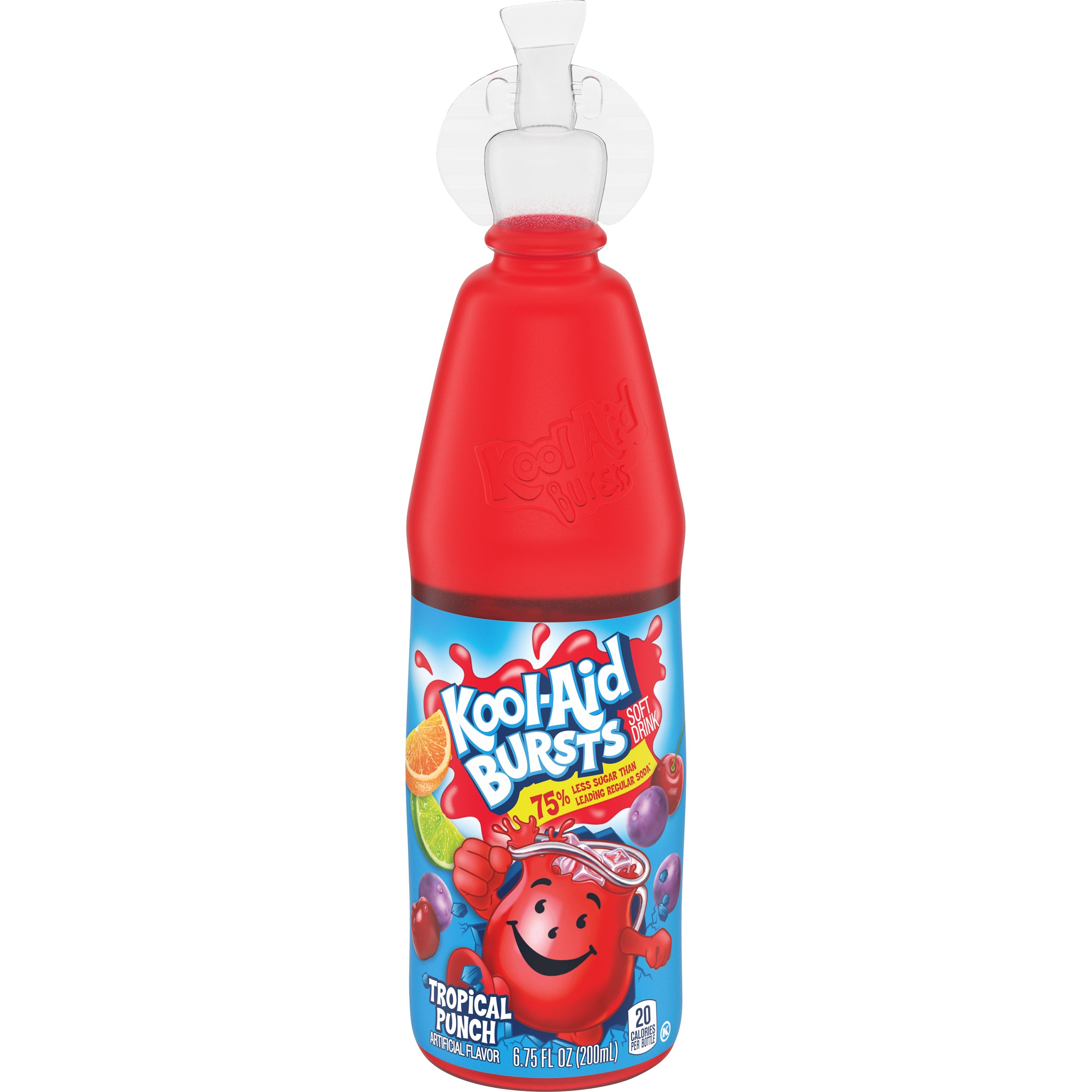 Kool-Aid Burst Tropical Punch Beverage-6.75 fl oz.s-12/Case MPN