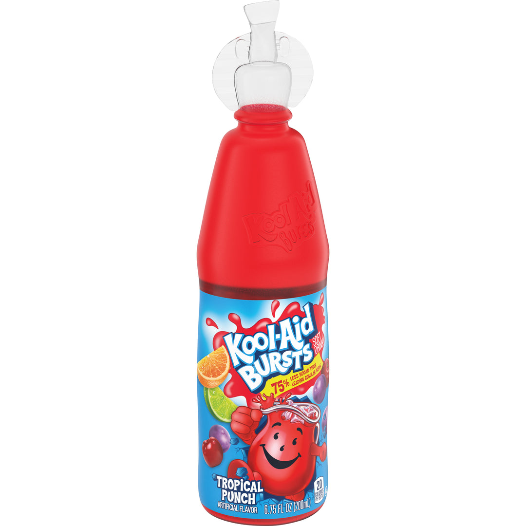 Kool-Aid Burst Tropical Punch Beverage-6.75 fl oz.s-12/Case