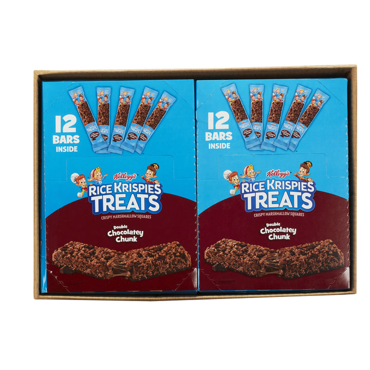 Kellogg Rice Krispie Treats Squares Double Chocolate-3 oz.-12/Box-6/Case