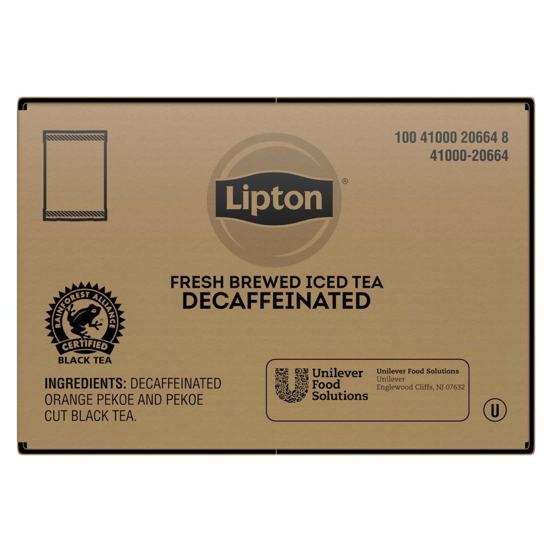 Lipton Decaf Iced Tea Decaf Bags-3 oz.-1/Case