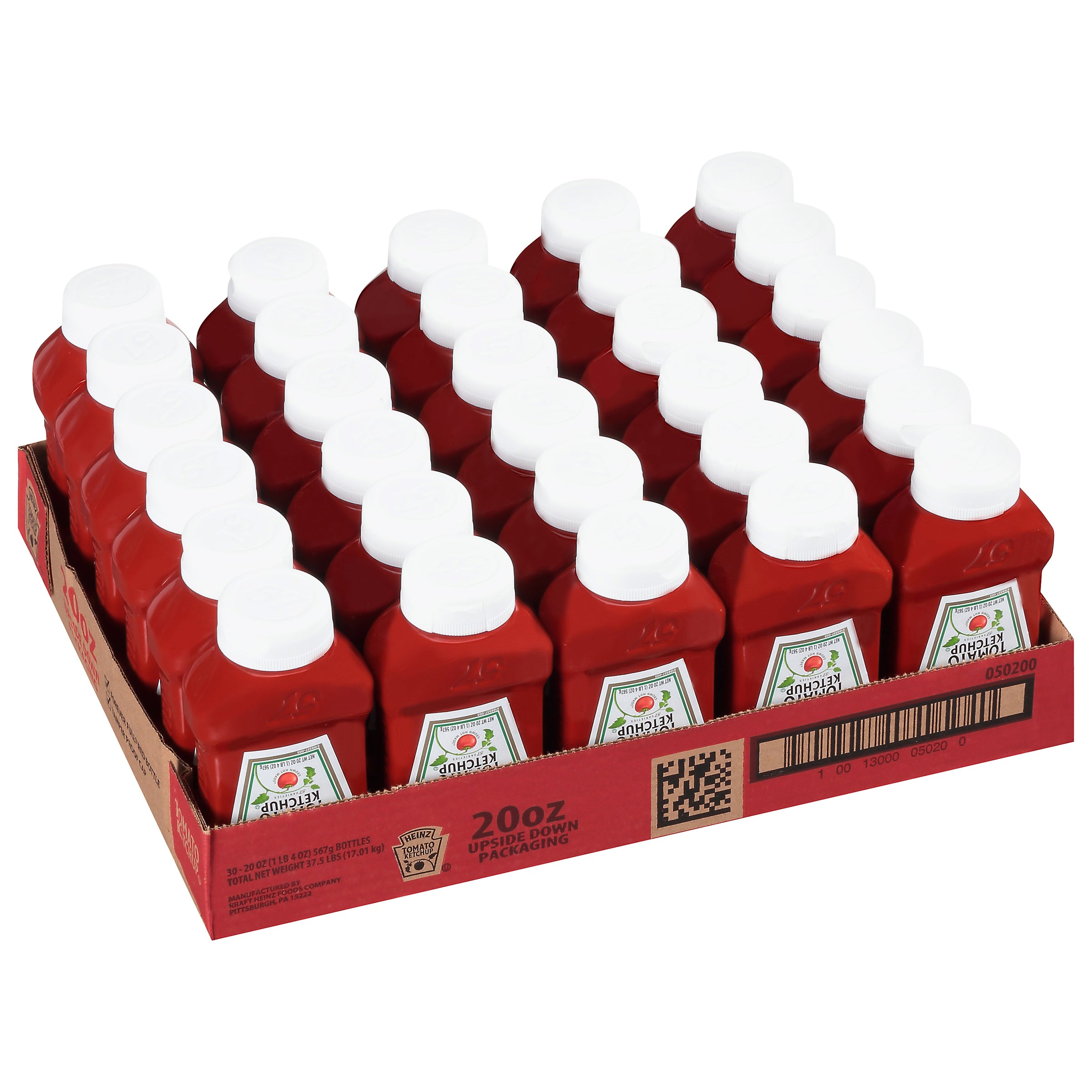 Heinz Upside Down Ketchup Bottle-20 oz.-30/Case MPN