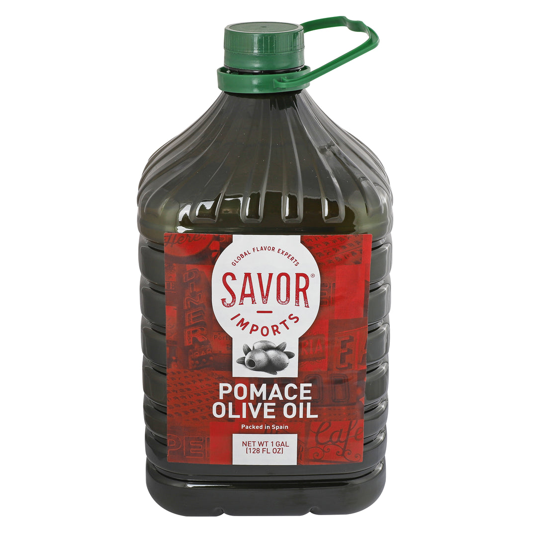 Savor Imports Olive Pomace Oil Pet Plastic-1 Gallon-4/Case