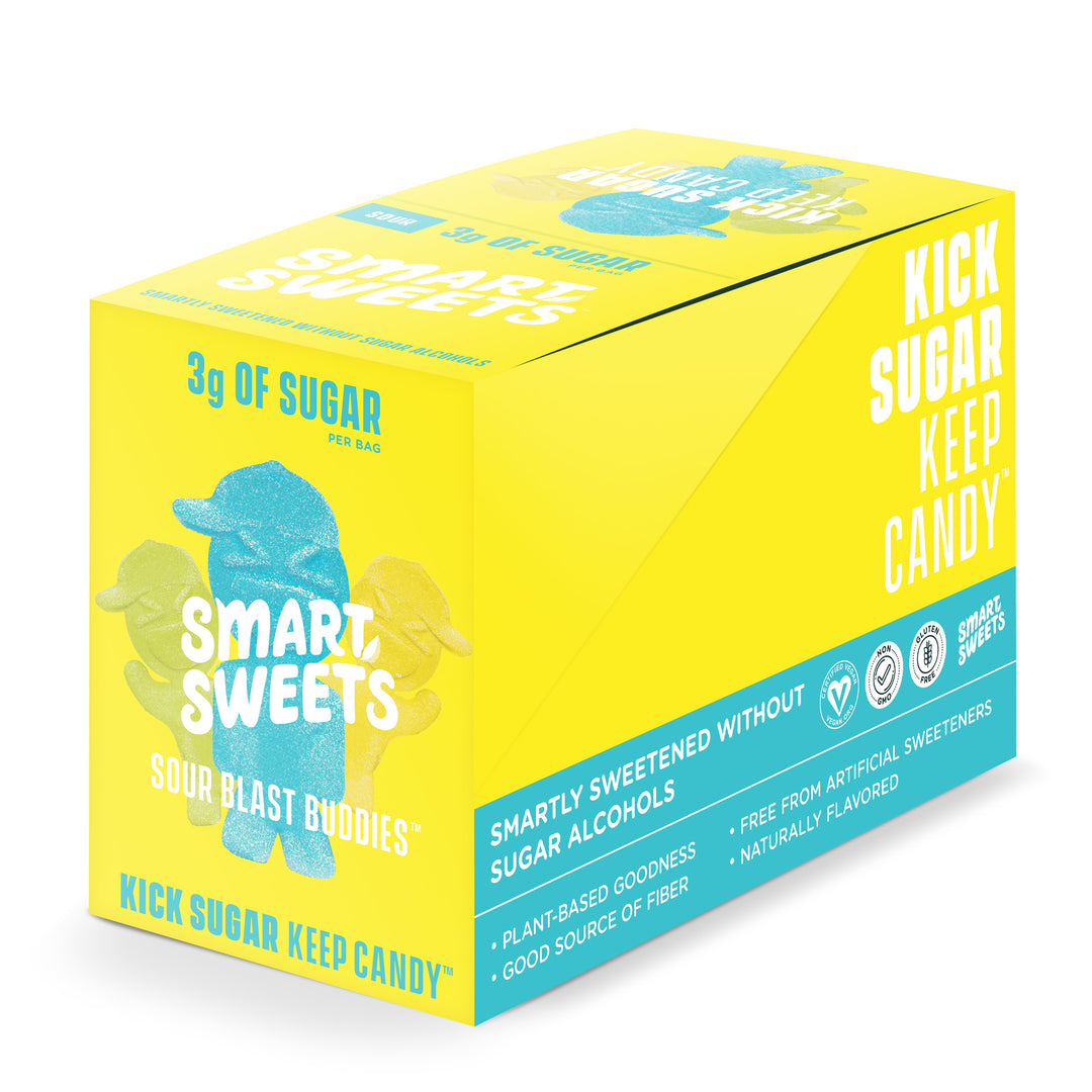 Smartsweets Sour Blast Buddies Gummy Candy-1 Each-12/Box-6/Case