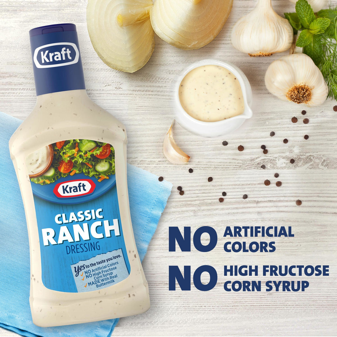 Kraft Ranch Dressing Bottle-16 fl oz.-6/Case