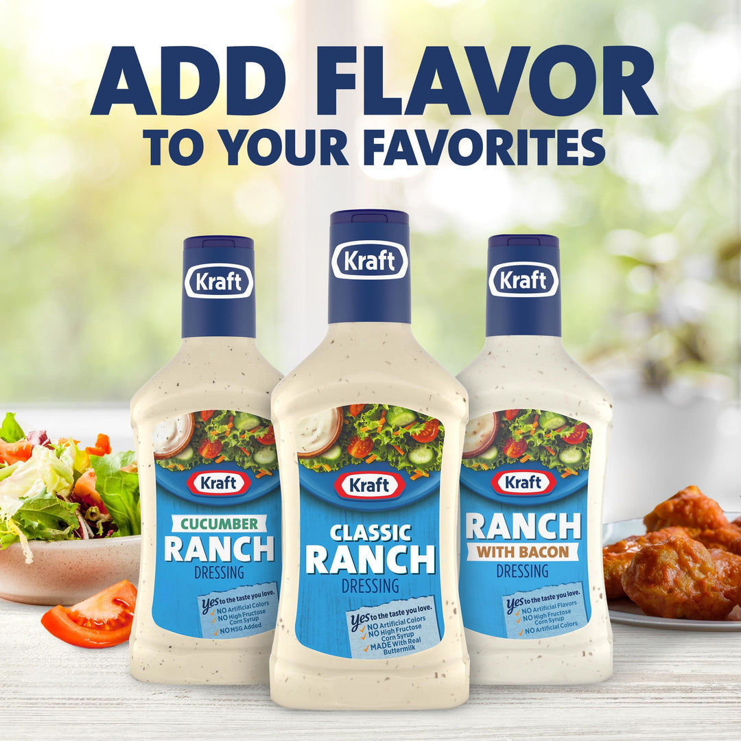 Kraft Ranch Dressing Bottle-16 fl oz.-6/Case