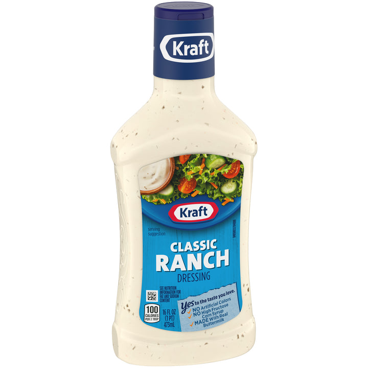 Kraft Ranch Dressing Bottle-16 fl oz.-6/Case