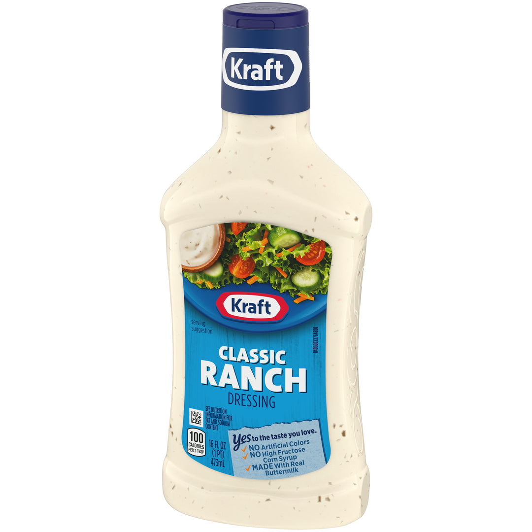 Kraft Ranch Dressing Bottle-16 fl oz.-6/Case