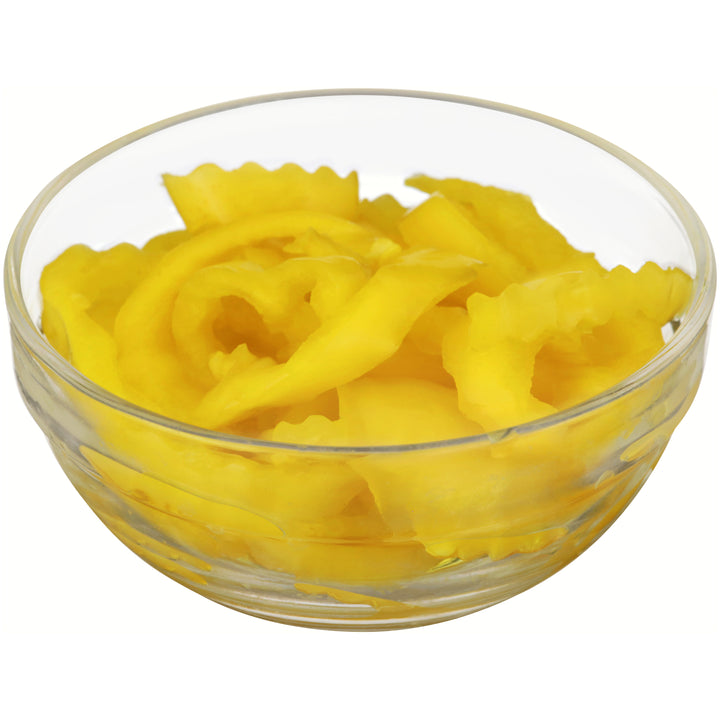 Mi Pueblo Banana Pepper Rings Hot High Defect-1 Gallon-4/Case