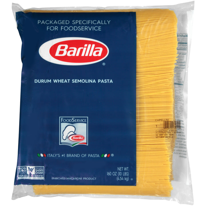 Barilla Capellini Pasta-160 oz.-2/Case
