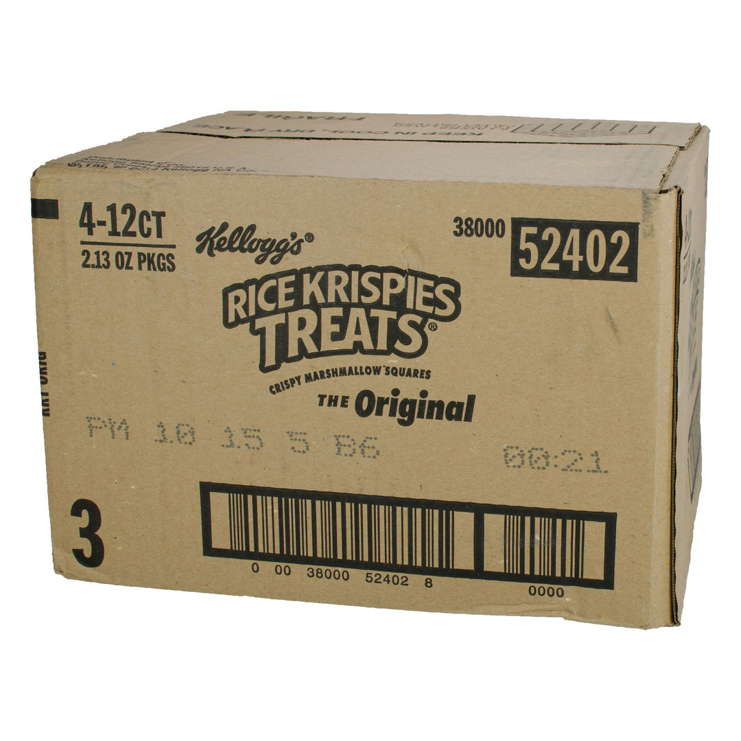Kellogg's Rice Krispies Original Square Treat-2.13 oz.-12/Box-4/Case