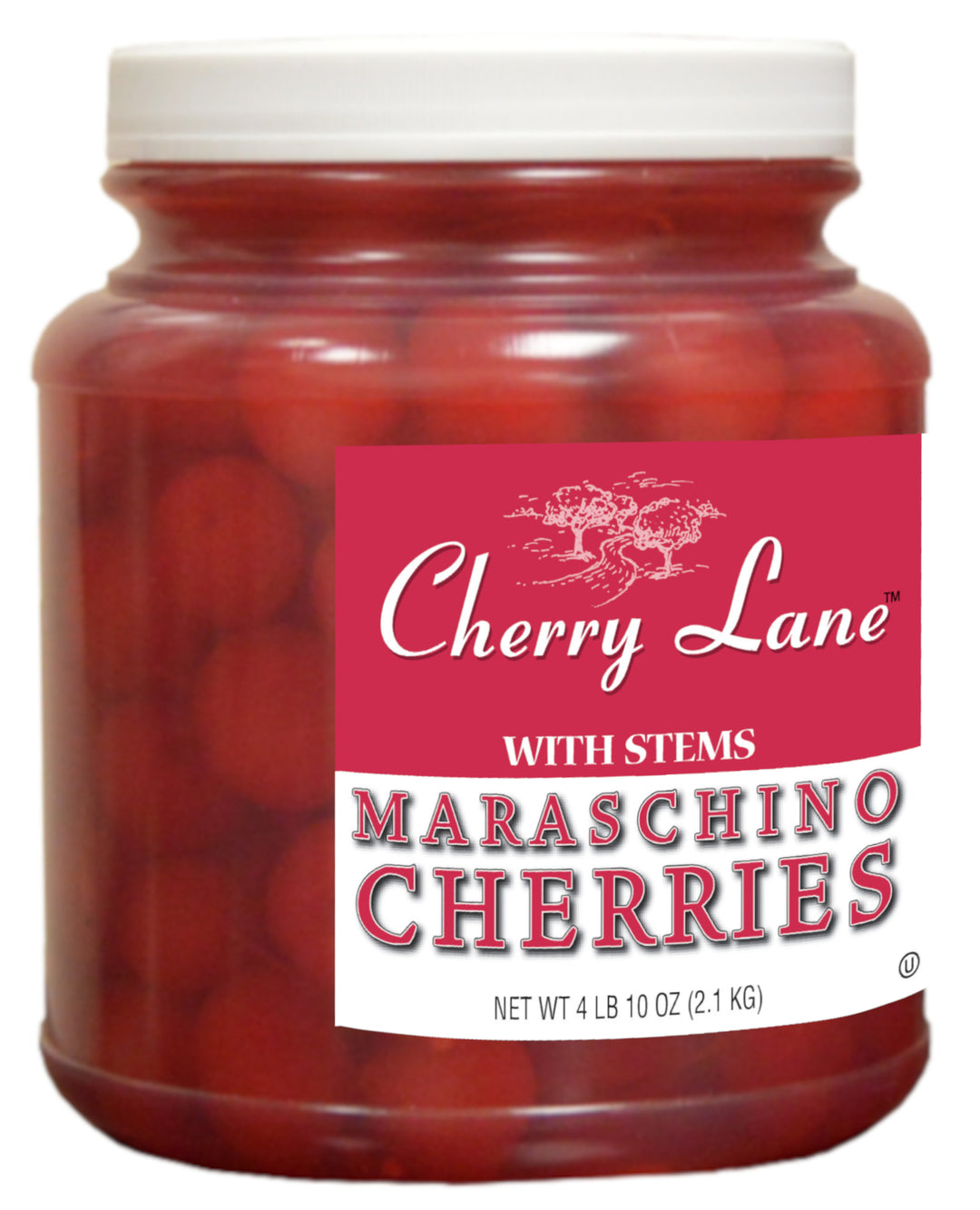 Cherry Lane Maraschino Cherry With Stem-0.5 Gallon-6/Case