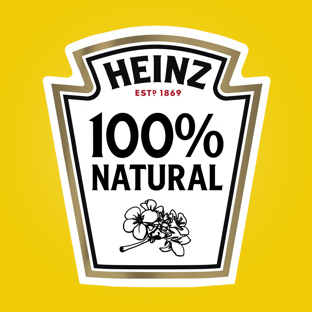 Heinz Yellow Mustard Bottle-8 oz.-12/Case