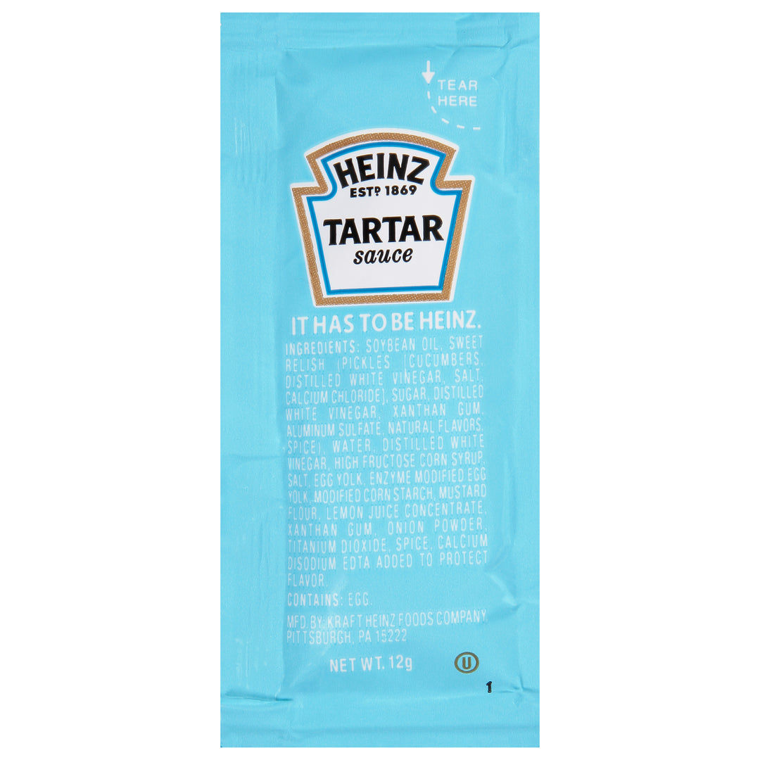 Heinz Tartar Sauce Single Serve-12 Gram-200/Case