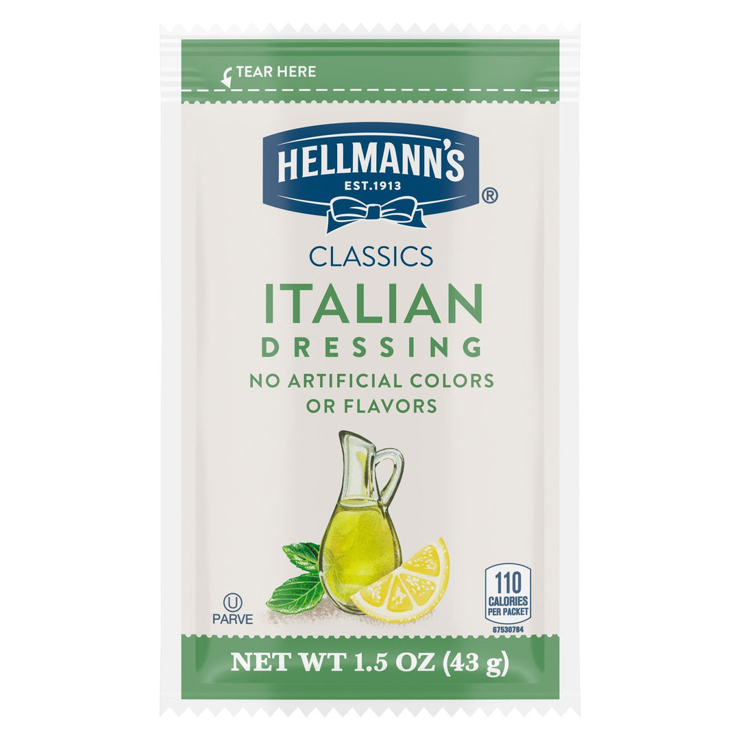 Hellmann's Classics Italian Salad Dressing Single Serve-1.5 fl oz.-102/Case