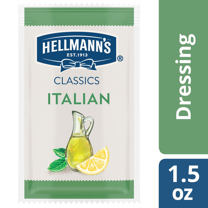 Hellmann's Classics Italian Salad Dressing Single Serve-1.5 fl oz.-102/Case