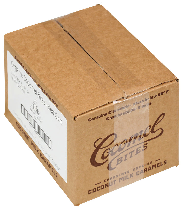 Cocomels Chocolate Covered Bites Dairy Free-3.5 oz.-6/Case