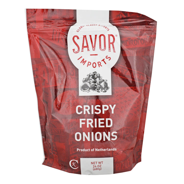 Savor Imports Crispy Fried Onions-24 oz.-6/Case