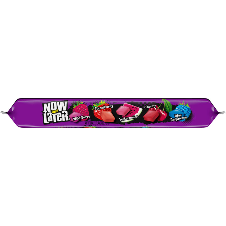 Now & Later Berry Smash Bar Pack-2.44 oz.-24/Box-12/Case
