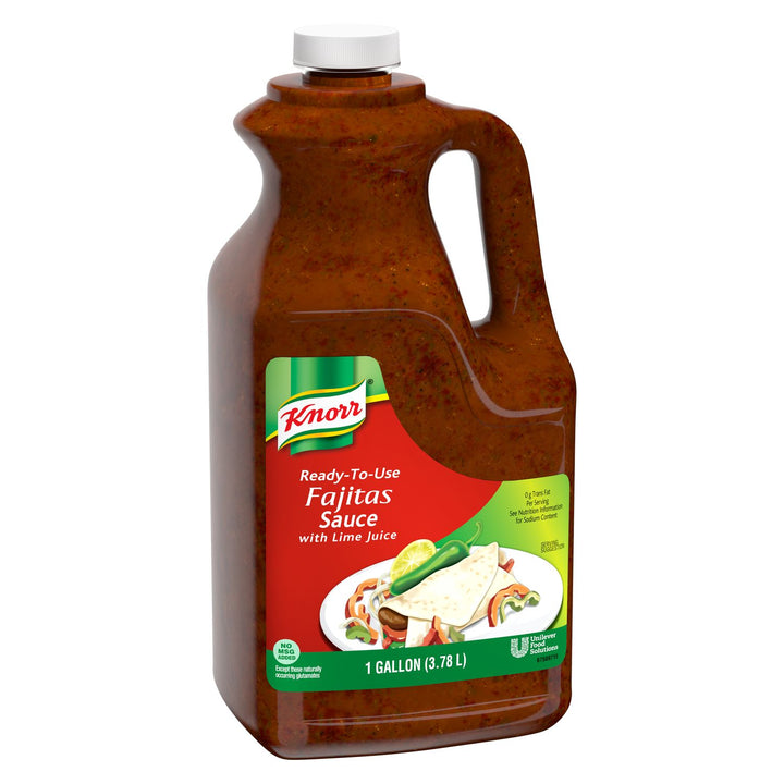 Knorr Side Meal Fajita Sauce-1 Gallon-2/Case