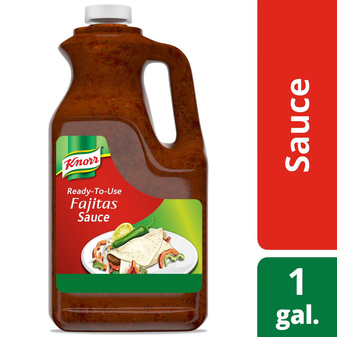 Knorr Side Meal Fajita Sauce-1 Gallon-2/Case