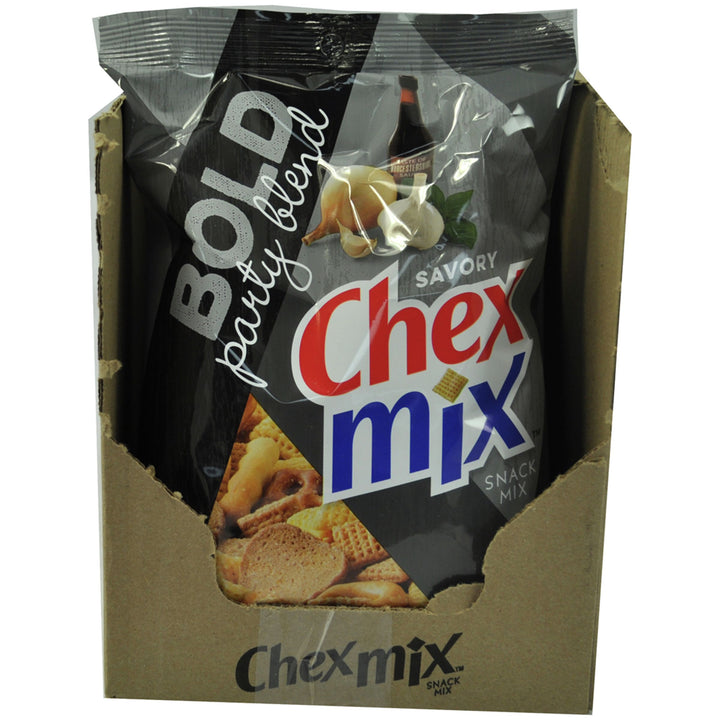 Chex Mix Bold Party Blend Bulk Snack Mix-8.75 oz.-5/Case