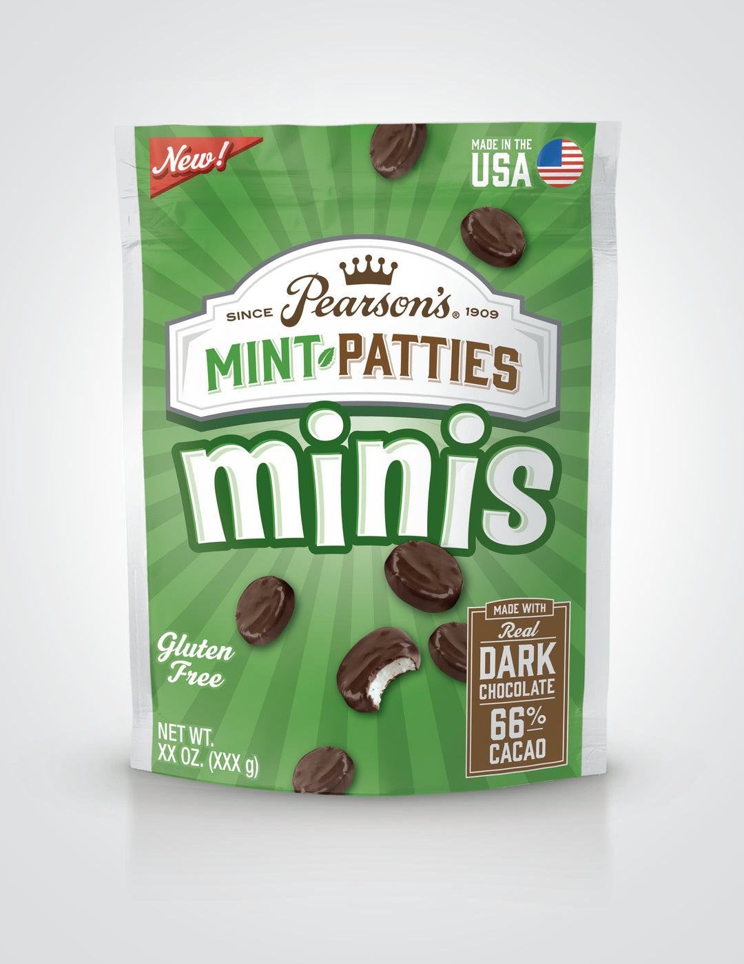 Mint Patties Minis Pouch 8/8 Oz.