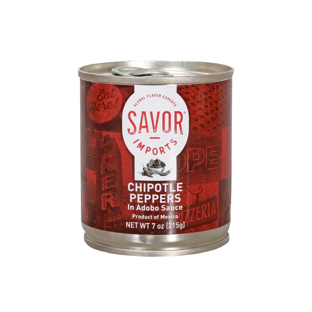 Savor Imports Chipotle Peppers In Adobo Sauce-7 oz.-24/Case