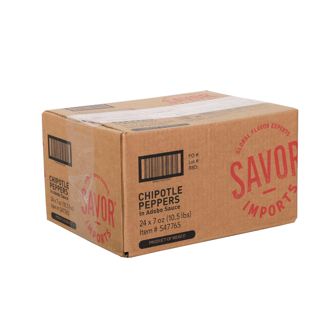 Savor Imports Chipotle Peppers In Adobo Sauce-7 oz.-24/Case