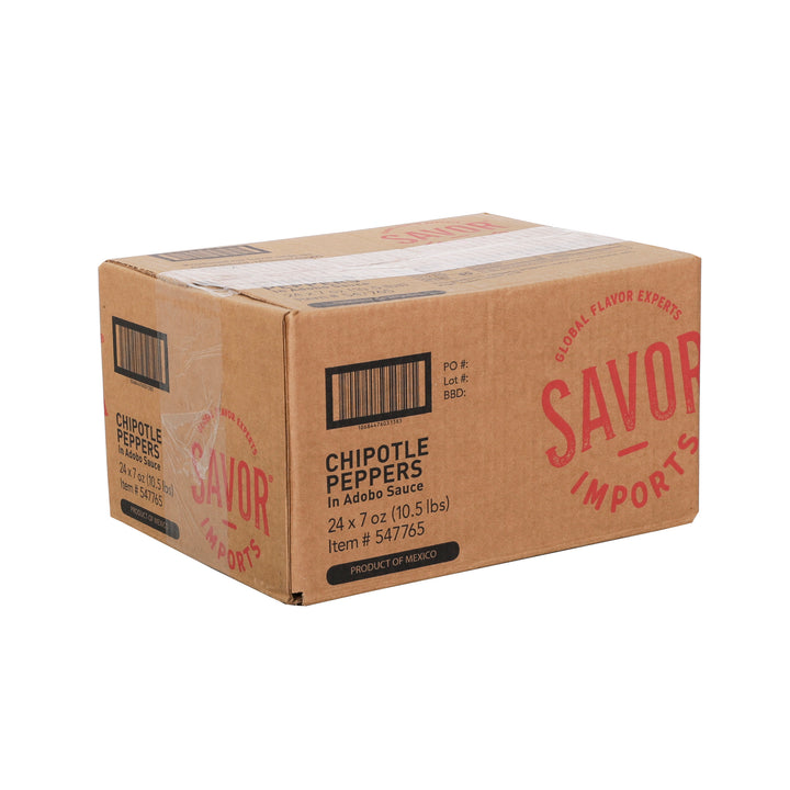 Savor Imports Chipotle Peppers In Adobo Sauce-7 oz.-24/Case