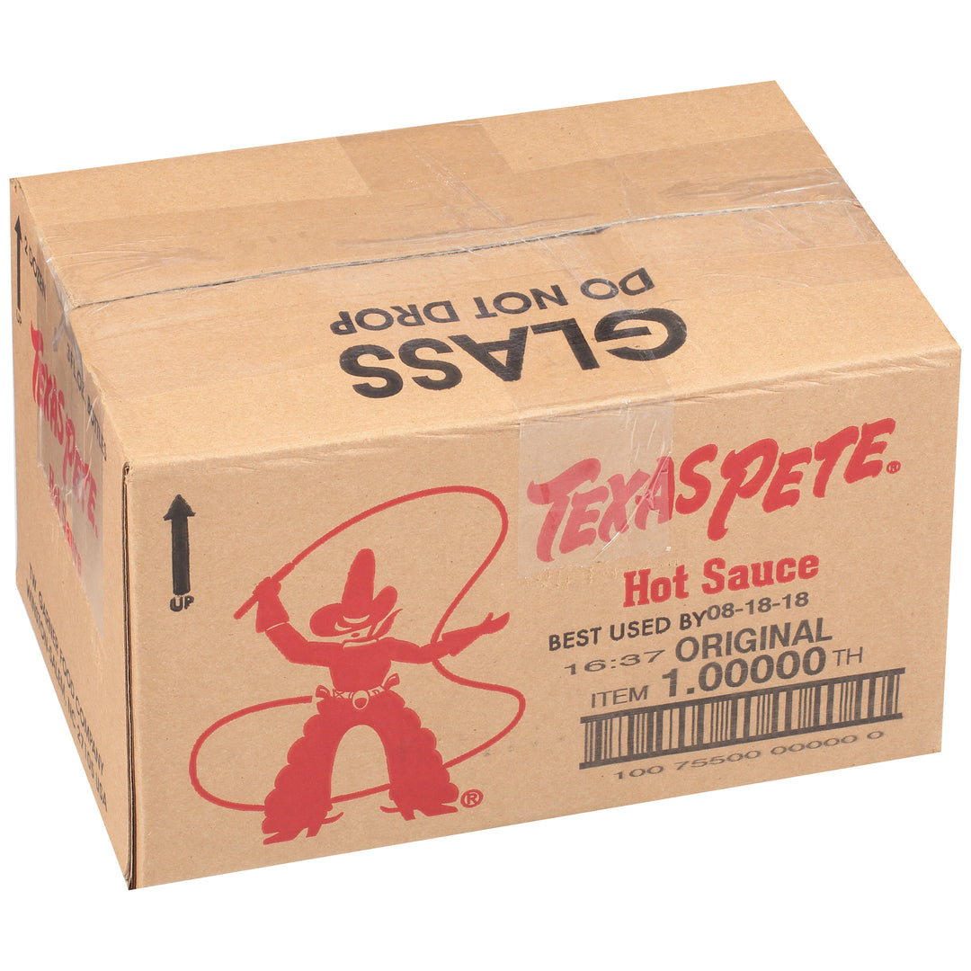 Texas Pete Original Hot Sauce Bottle-3 fl oz.-24/Case
