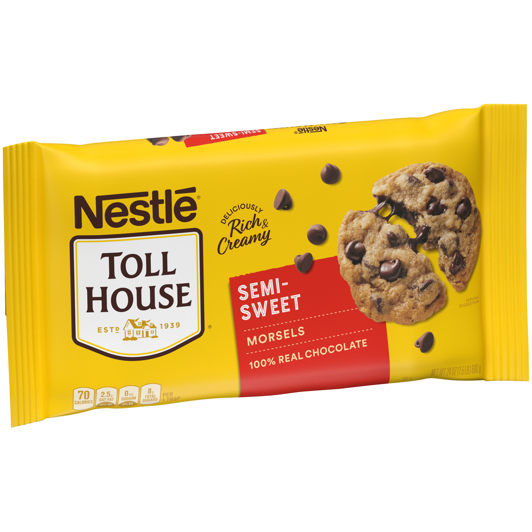 Tollhouse Display Chocolate Semisweet Morsels-24 oz.-12/Case