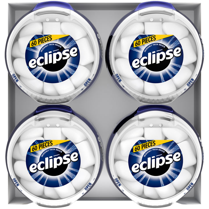 Eclipse Gum Big-E Pack Tray Winterfrost-60 Piece-4/Box-4/Case