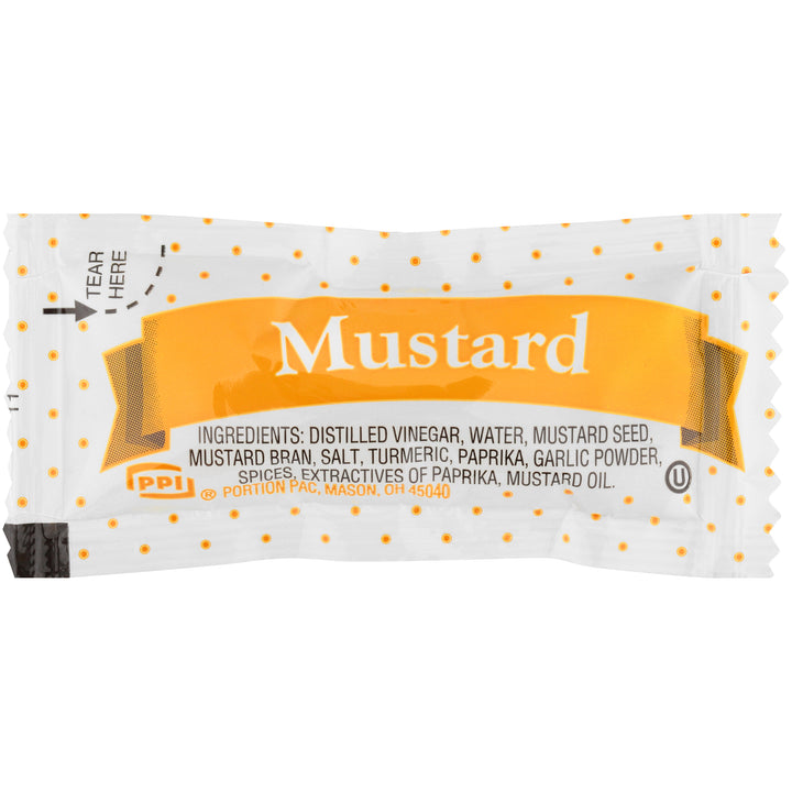 Portion Pac Mustard Single Serve-2.42 lb.-1/Case