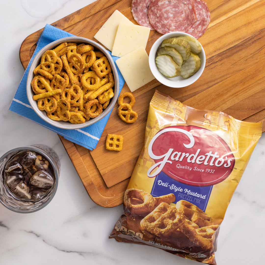Gardetto's Deli-Style Mustard Pretzel Snack Mix-5.5 oz.-7/Case