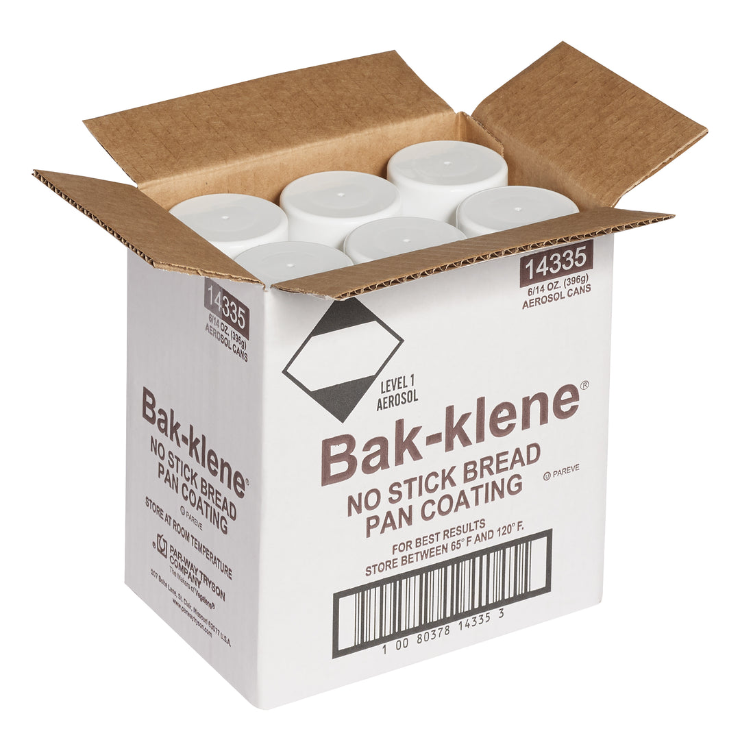 Bak-Klene Bread Bakery Pan Spray Aerosol-14 oz.-6/Case