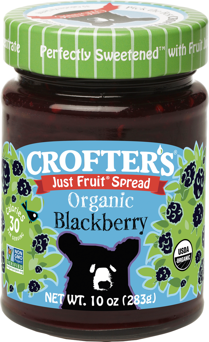 Crofters Organic Spread Fruit Blackberry-10 oz.-6/Case