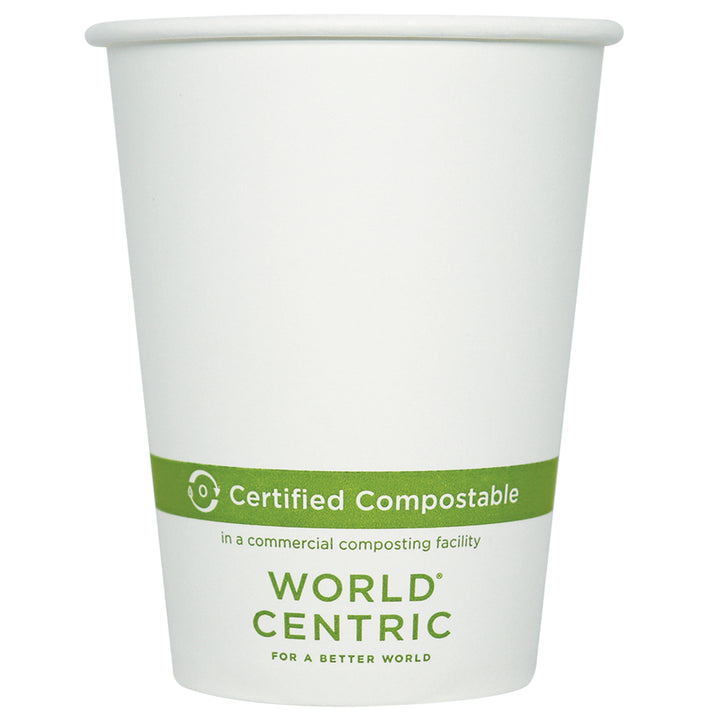 World Centric 12 oz. Paper Fsc Mix Compostable Hot Cup-50 Each-20/Case